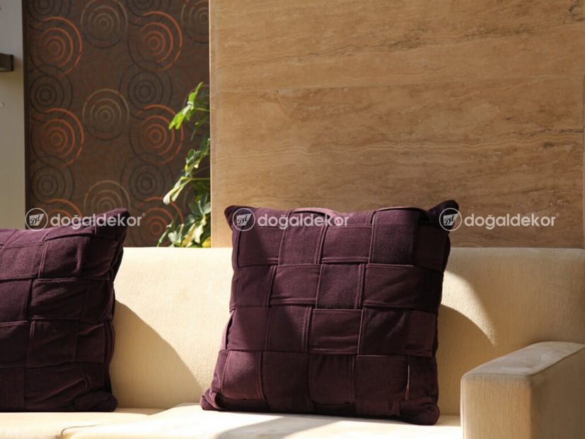 CİLALI TRAVERTEN KAPLAMA