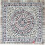 Dekoratif Doğal Taş Mozaik Göbek Dekor 1 x 92 x 92cm -DT1349
