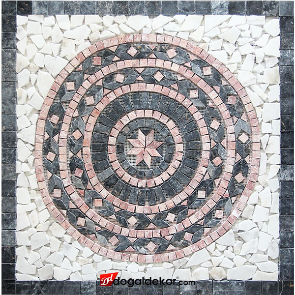 Mermer Yer Göbek Madalyon 1 x 92 x 92cm - DT1531