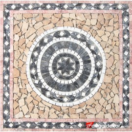Dekoratif Mozaik Madalyon Yer Göbekleri 1 x 92 x 92cm - DT1544