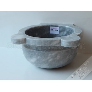 Gri Renk Mermer Hamam Kurnaları -DT1093