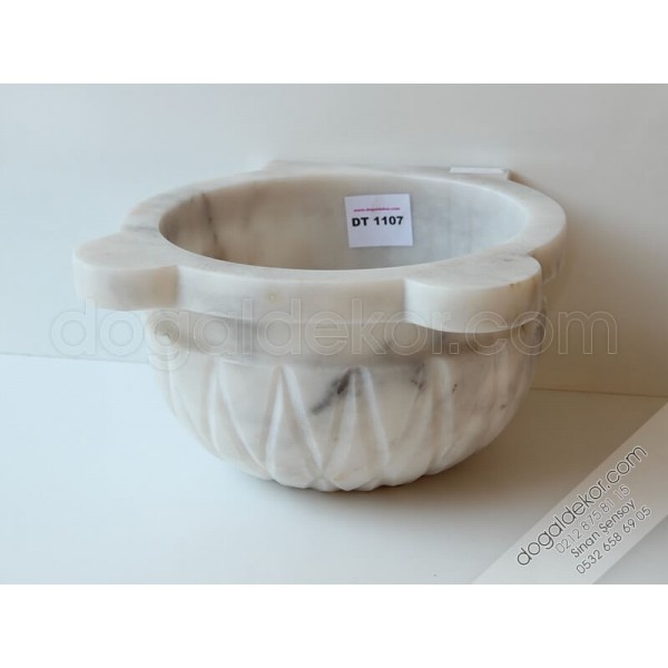Afyon Beyaz Mermer Hamam Kurnası Fiyatları-DT1107