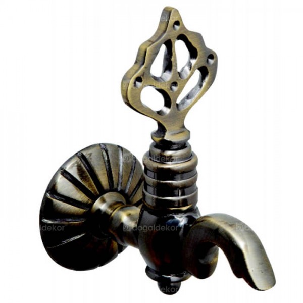 1/2 Eskitme İbrikli Osmanlı Hamam Musluk Modelleri 011-A-DT1435