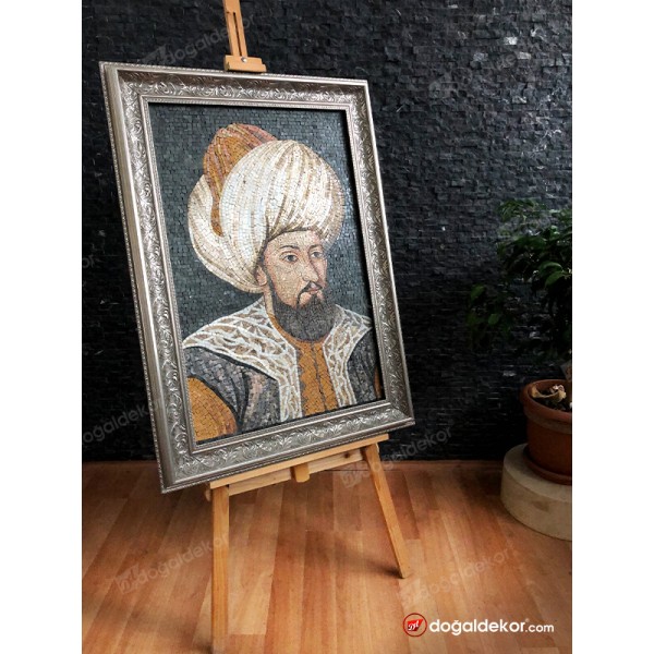 Mermer Mozaik Tablo Osmanlı Padişahları 2.Murad