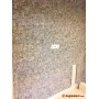 Patlatma Doğal Taş Gümüş Silver Duvar Paneli 1x48cm-DT1502
