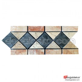 Mermer Traverten Bordür -DT1032