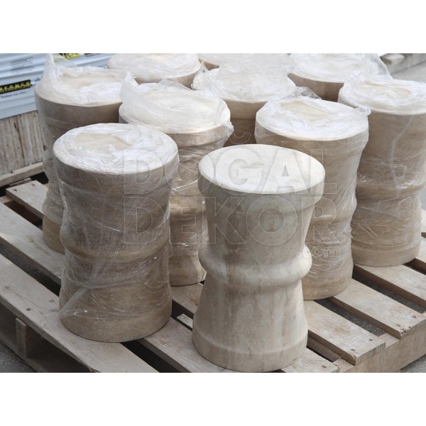 Traverten Cami Şadırvan Abdest Oturakları -DT1052