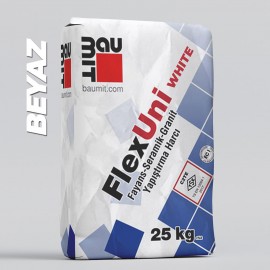 Baumit C2TE Flex UniWhite Granit Seramik Doğal Taş Yapıştırıcı 25KG / Beyaz -DT1704 