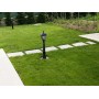 Traverten Bahçe Adım Taşları - Bahçe Yürüme Yolu 4x40x40cm -DT1049