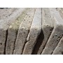 Traverten Bahçe Adım Taşları - Bahçe Yürüme Yolu 4x40x40cm -DT1049