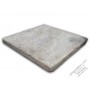 Traverten Bahçe Adım Taşları - Bahçe Yürüme Yolu 4x40x40cm -DT1049